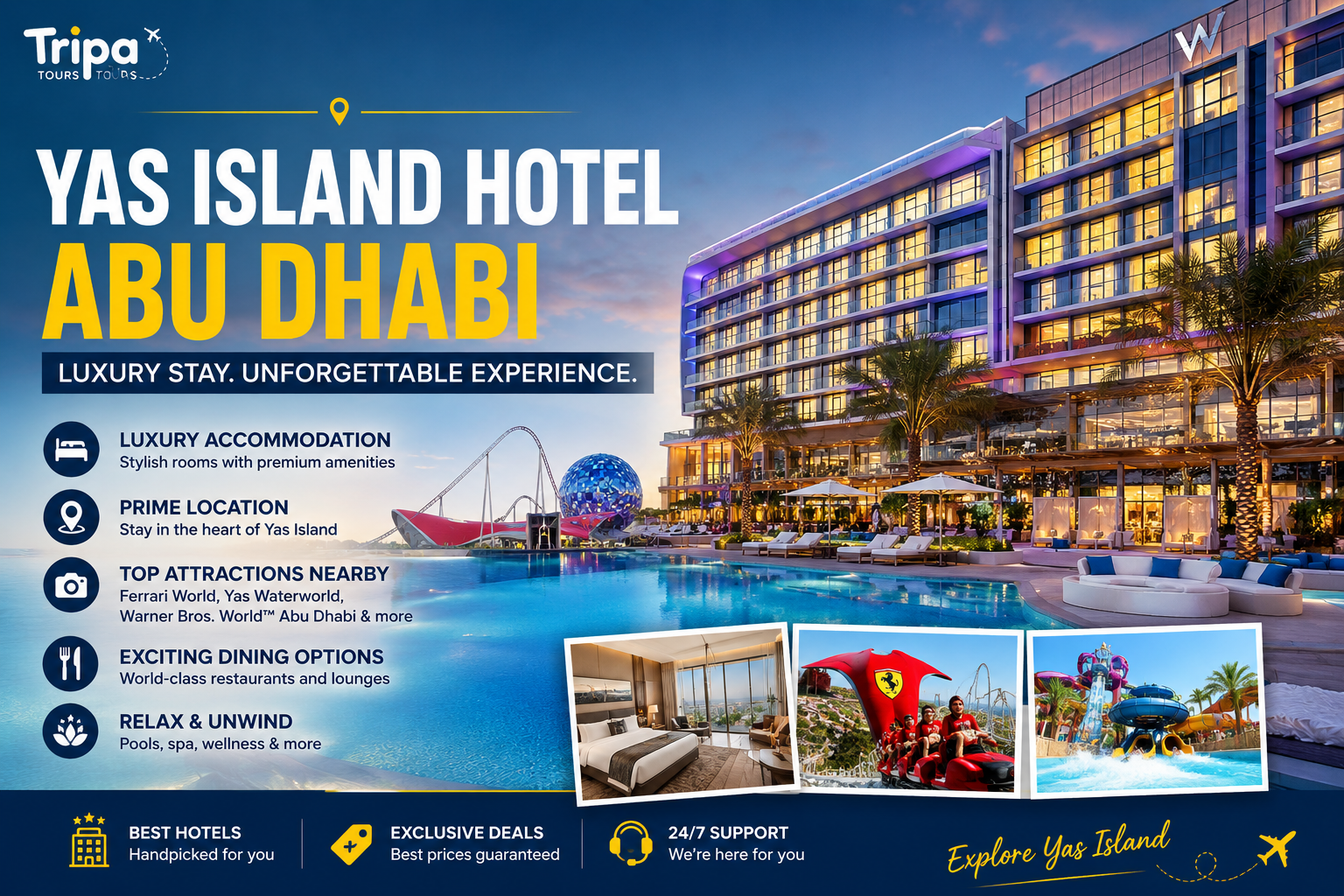 Yas Island Hotel Abu Dhabi – Luxury Stay Guide